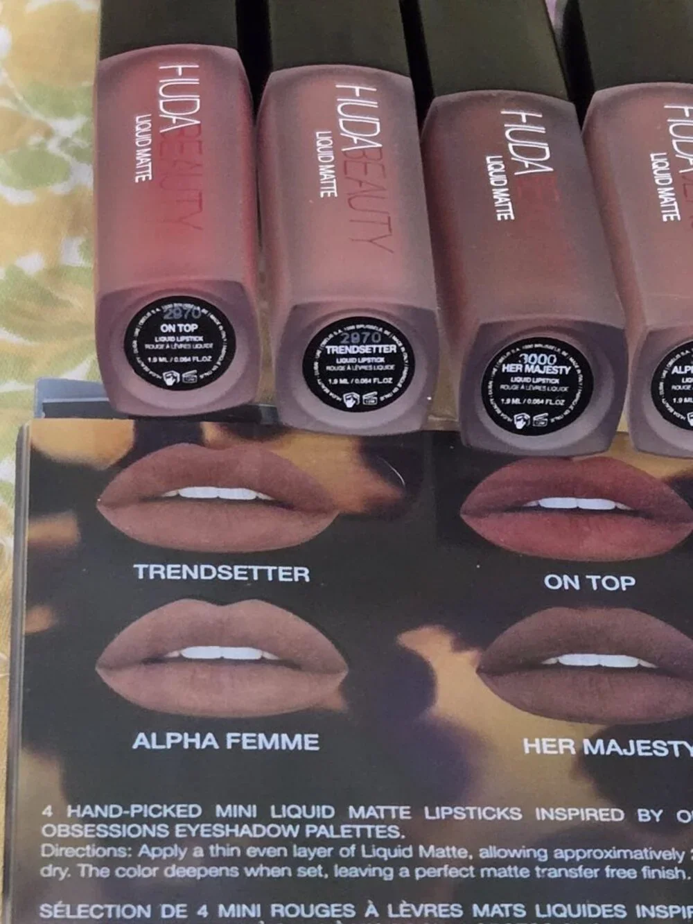 Huda Beauty Lip Set